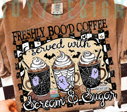 Freshly Boo'd Coffee Scream and Sugar 01509