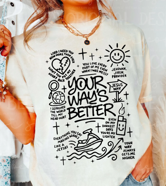 Your Way's Better BLACK 01491