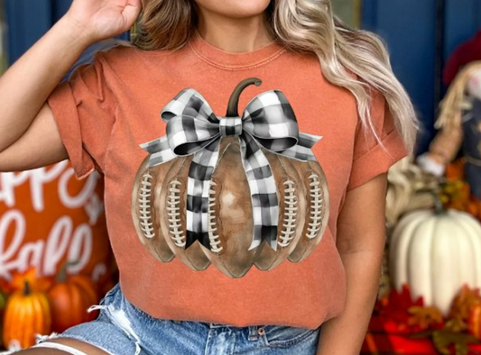 Football Pumpkin Coquette 01480