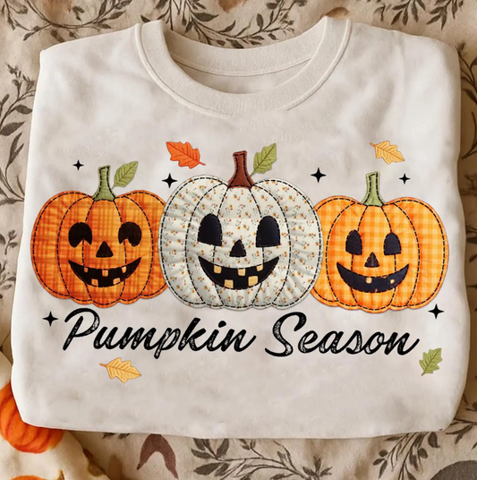 Patchwork Pumpkin Season 01459