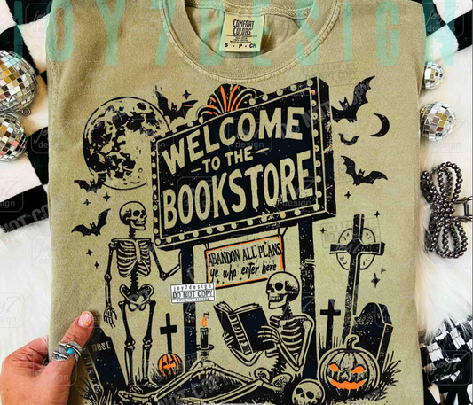 Welcome to the Bookstore Halloween 01264