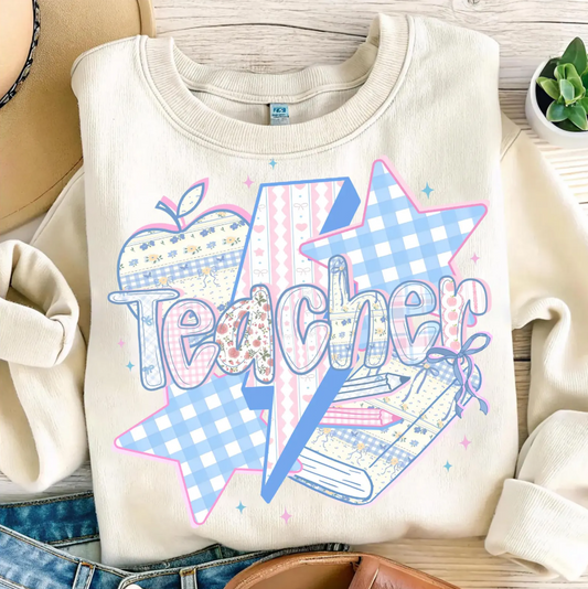 Light Floral Teacher 02308