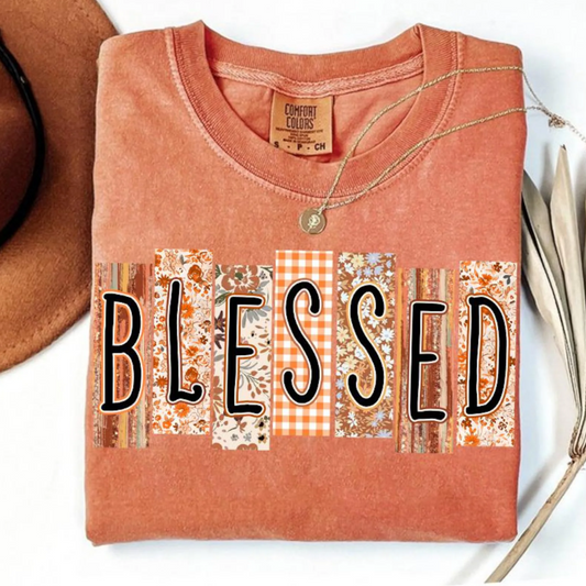 Floral Fall Blessed 00993