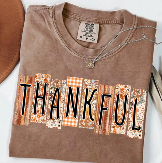 Floral Fall Thankful 00992