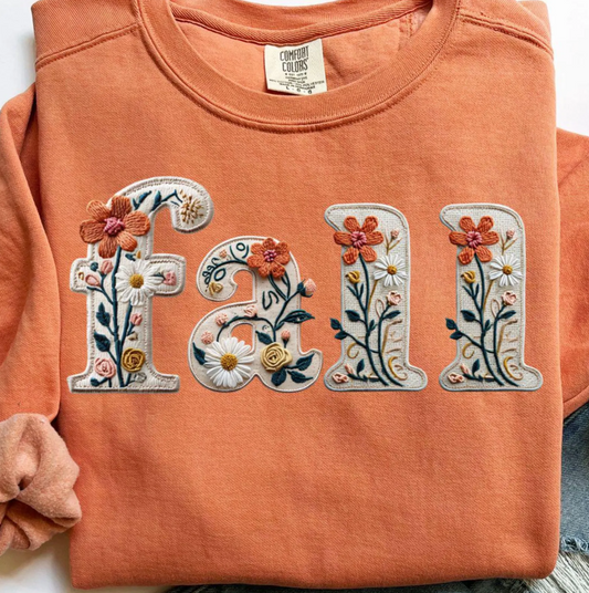 Faux Embroidery Fall 00952