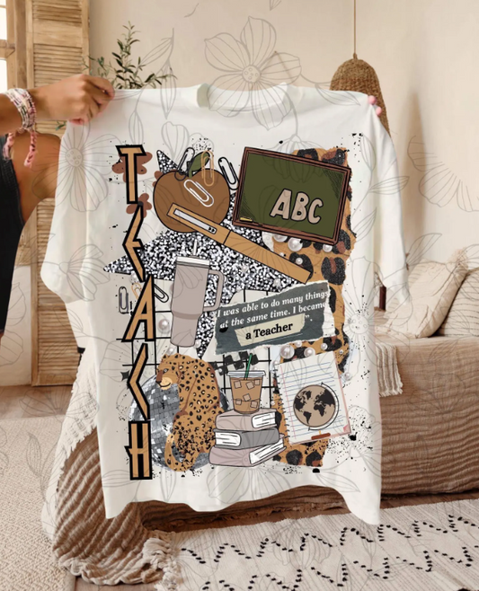 Retro Teacher Collage 00951