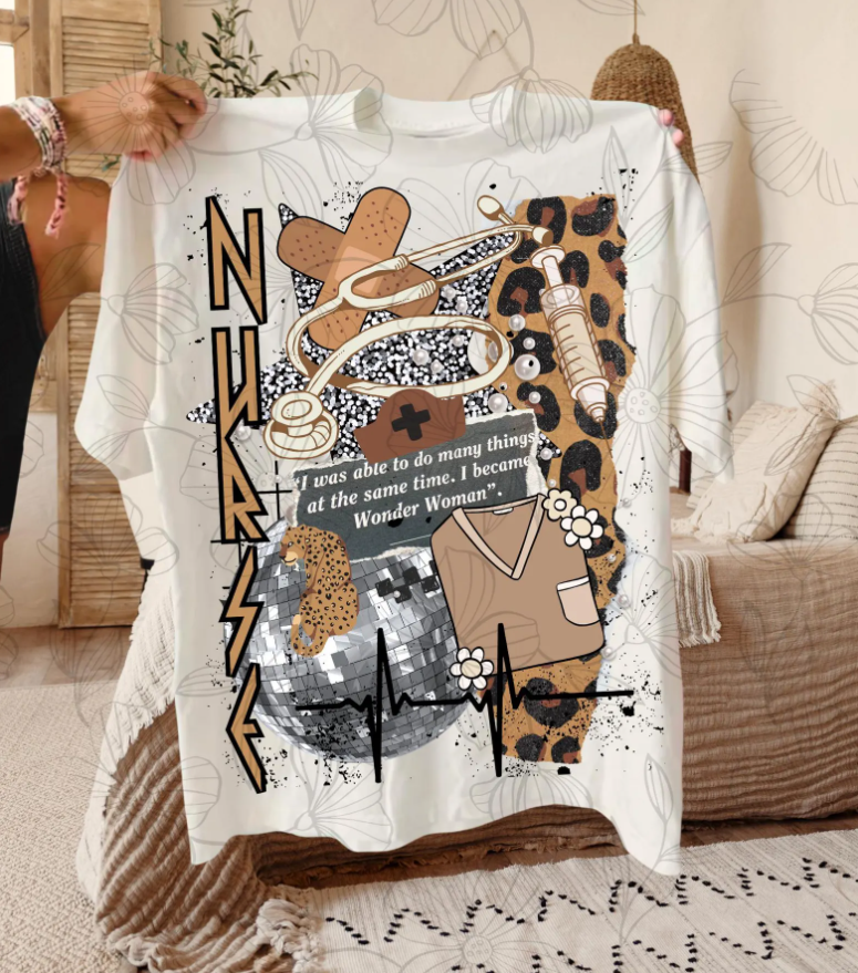 Retro Nurse Collage 00950