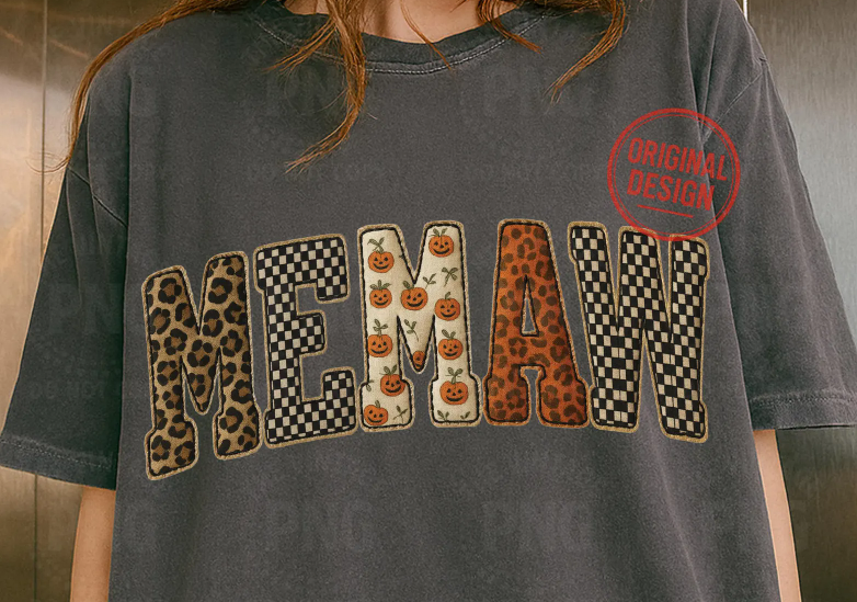 Halloween Leopard Memaw 00931