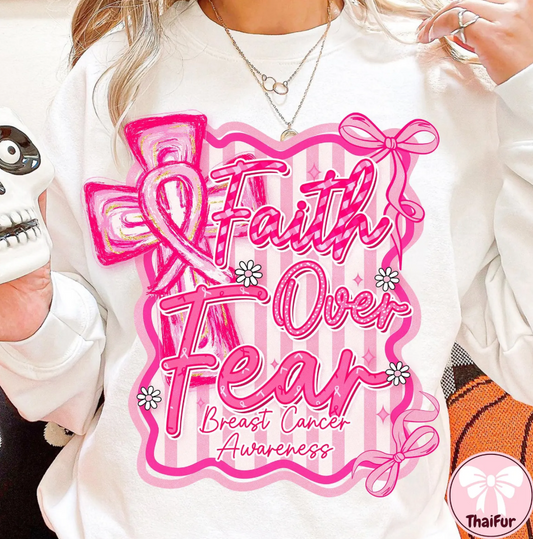 Preppy Faith Over Fear Coquette 00914