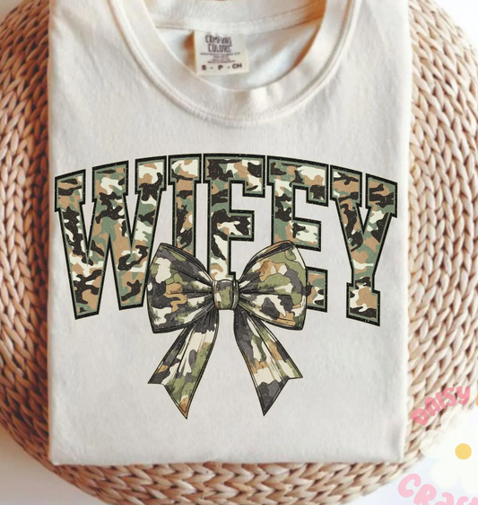 Camo Coquette Wifey 00835