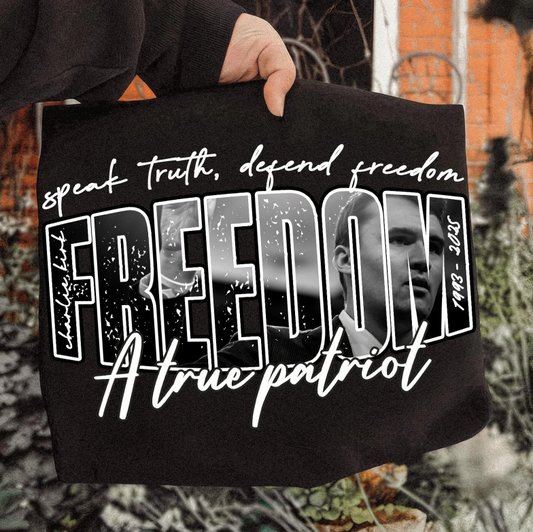 Charlie Kirk Freedom A True Patriot 00748