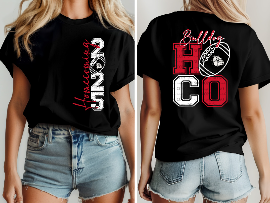 Bulldog Hoco Set for Melinda 00415