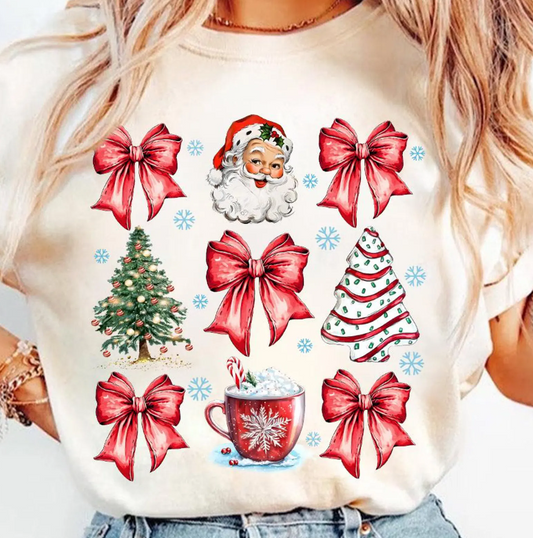 Christmas Coquette Collage Grid 00214