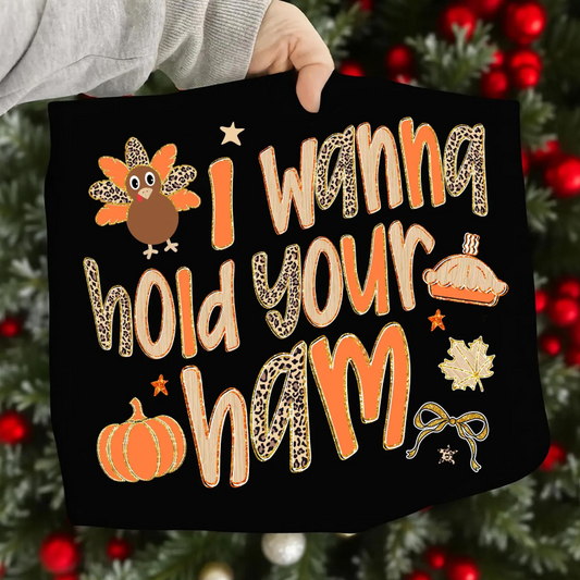 Preppy Leopard I Wanna Hold Your Ham 00273