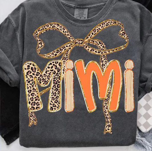 Preppy Leopard Coquette Fall Mimi 00281