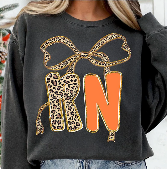 Preppy Leopard Coquette Fall RN 00275