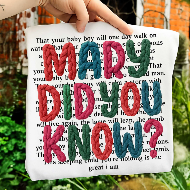 Mary Did You Know Faux Yarn 00136