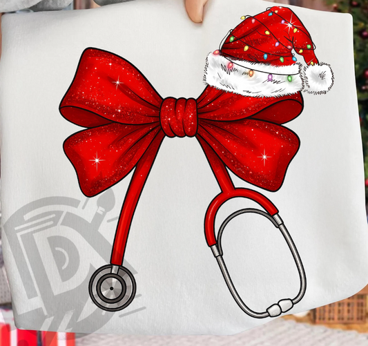 Santa Hat Stethoscope 07033