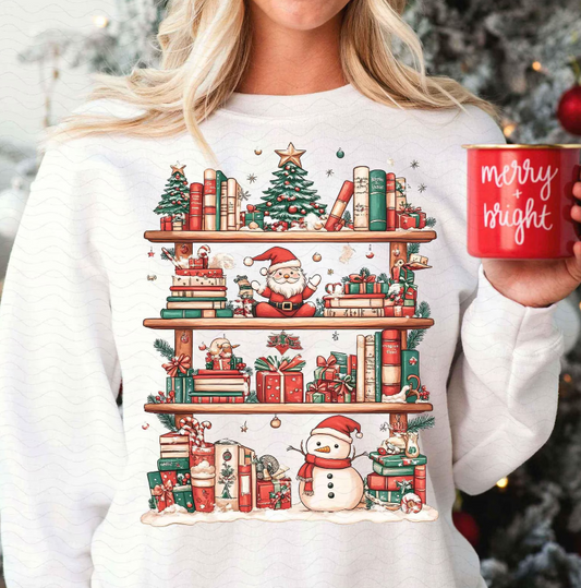 Santa Book Shelf Library 07036
