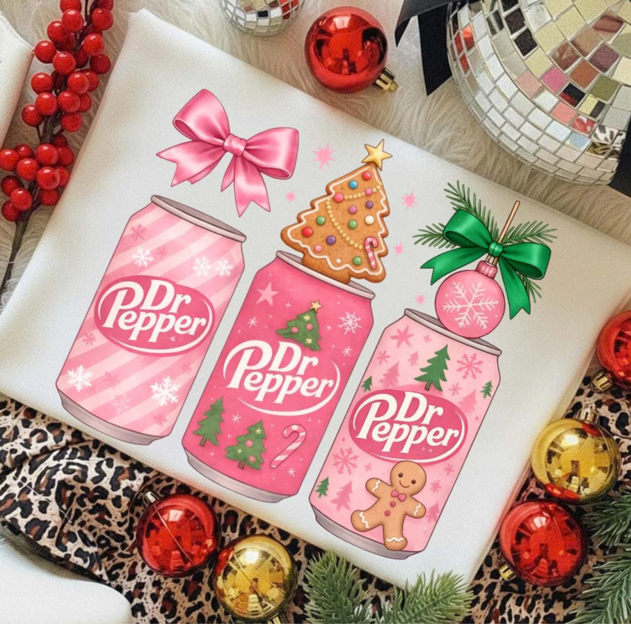 Pink Christmas Dr. Pepper 07030