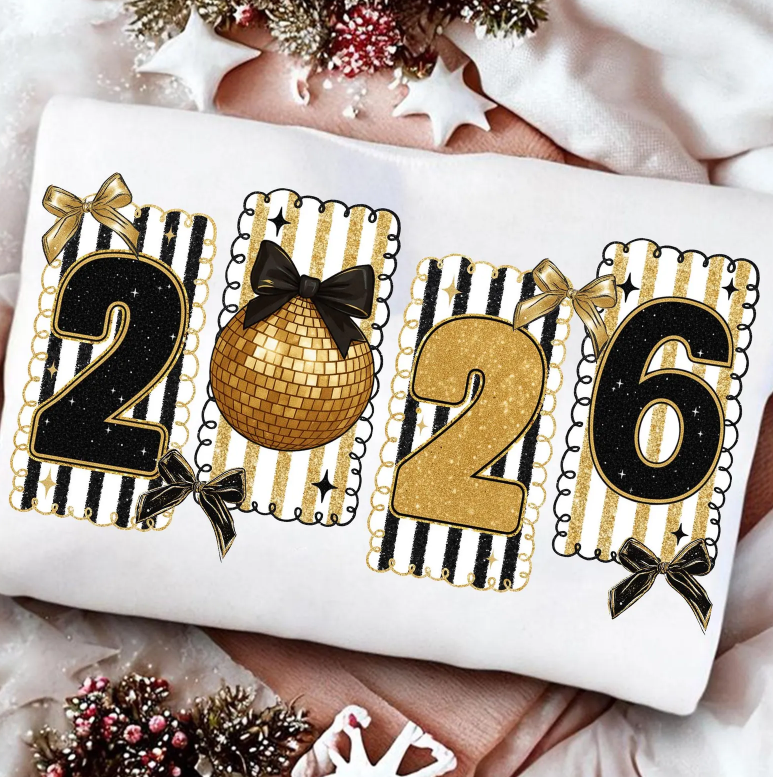 2026 Gold Black Doodle Frames 07148