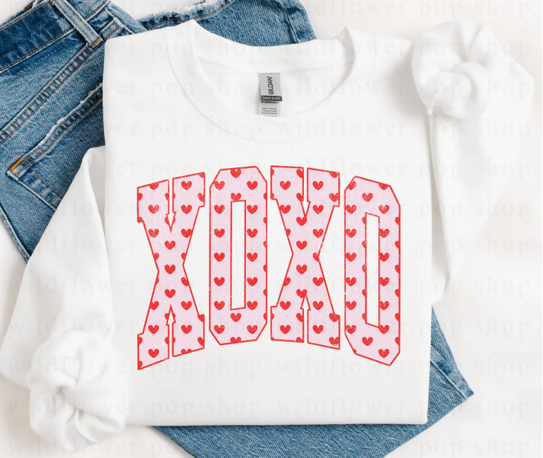 Valentine's XOXO Hearts 08030