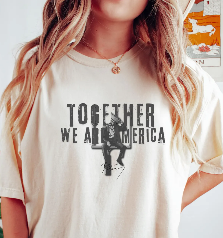 Together We Are America Black 07123
