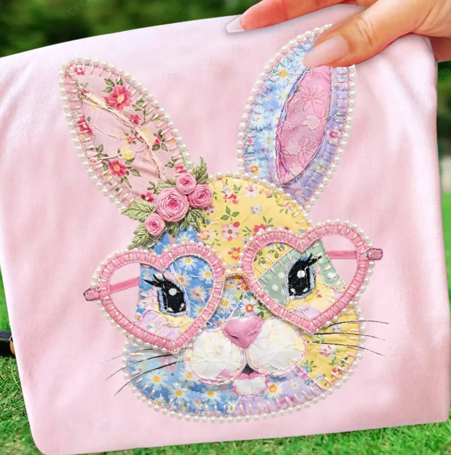 Faux Pearl Bunny 07304