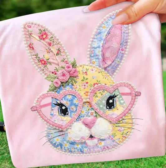 Faux Pearl Bunny 07304