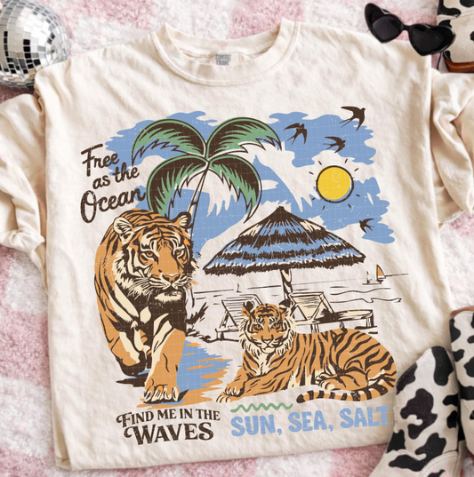 Free as the Ocean Tiger 07999