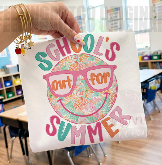 School's Out for Summer Smile 08030