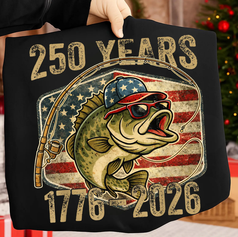 250 Years Fishing Flag 08164