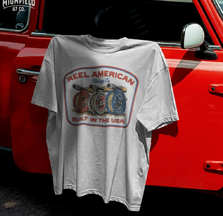 Reel American Fishing Co Built in the USA 08163