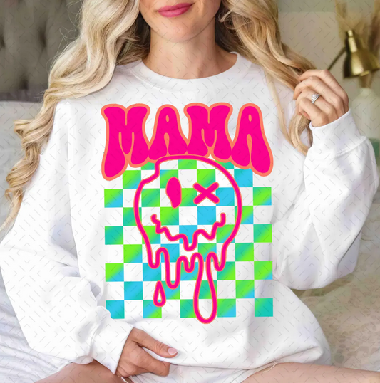 Retro Checkered Mama 08094