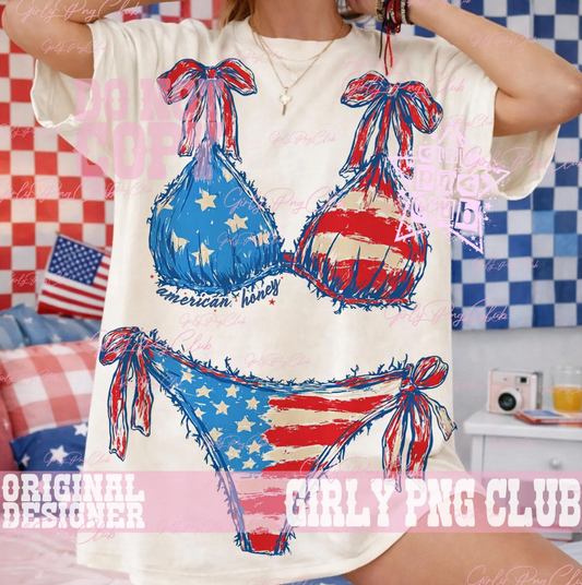 Patriotic Bikini 08268