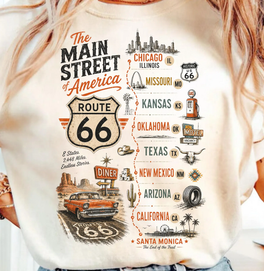 The Main Street of America Route 66 08419