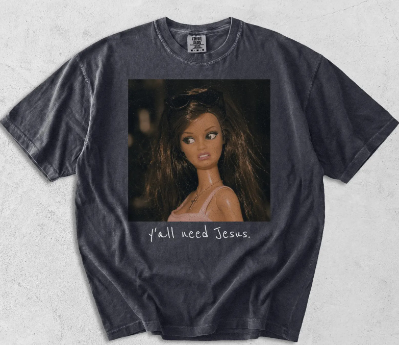 Y'all Need Jesus Doll 08654