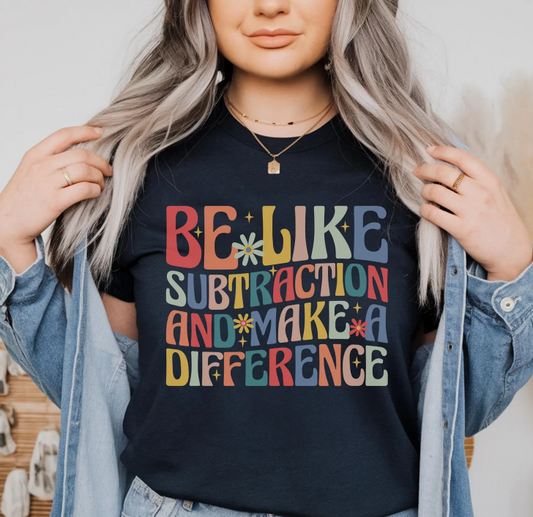 Retro Be Like Subtraction Make a Difference 08685