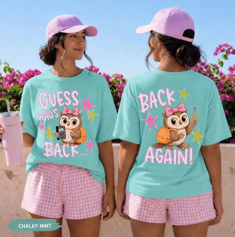 Guess Who's Back Owl (FRONT ONLY) 08679