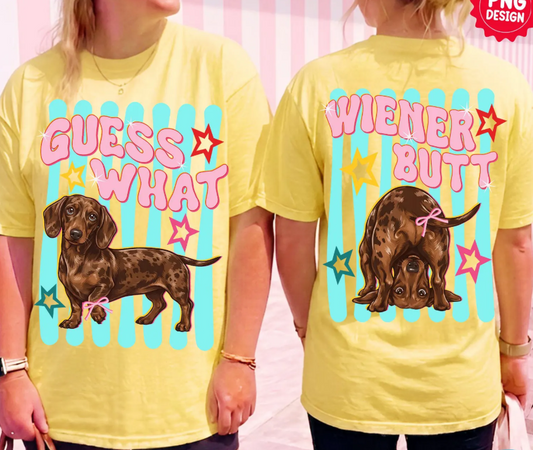 Guess What? Wiener Butt (BACK) 08776