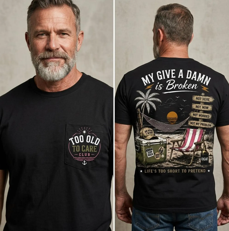 My Give a Damn Is Broken (Pocket Included) 08797