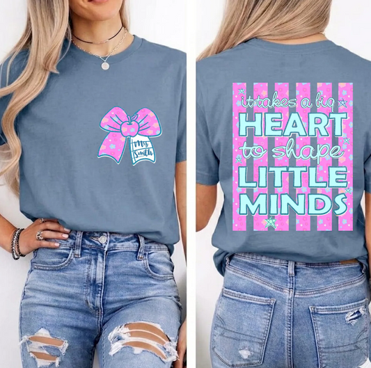 It Takes a Big Heart to Shape Little Minds (Pocket Included) 08829