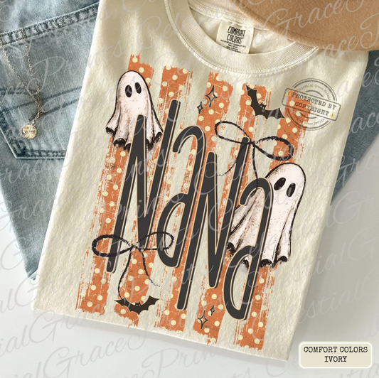 Halloween Nana Stripes 08960