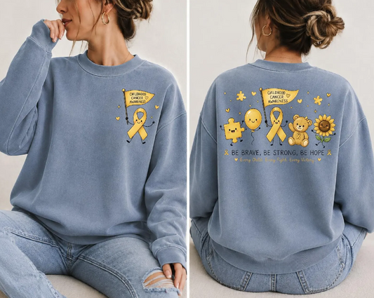 Childhood Cancer Awareness Pocket Included 08991