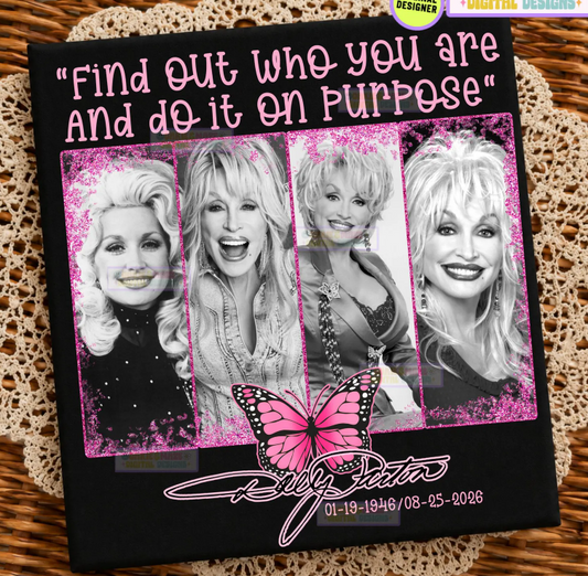 Find Out Who You Are and Do It on Purpose Dolly 09150
