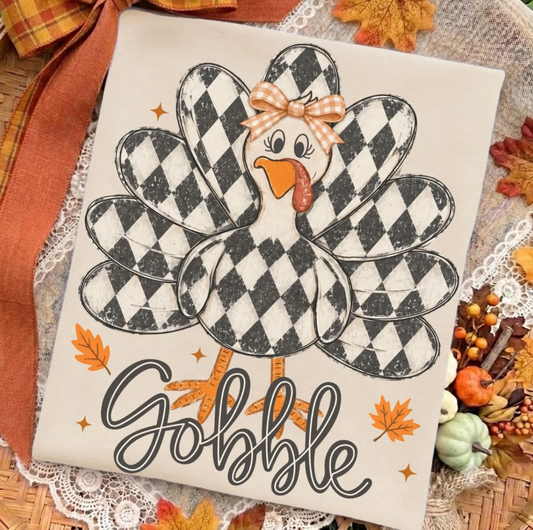 Checkered Turkey Gobble 09554