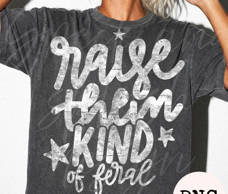 Raise Them Kind of Feral White 09632