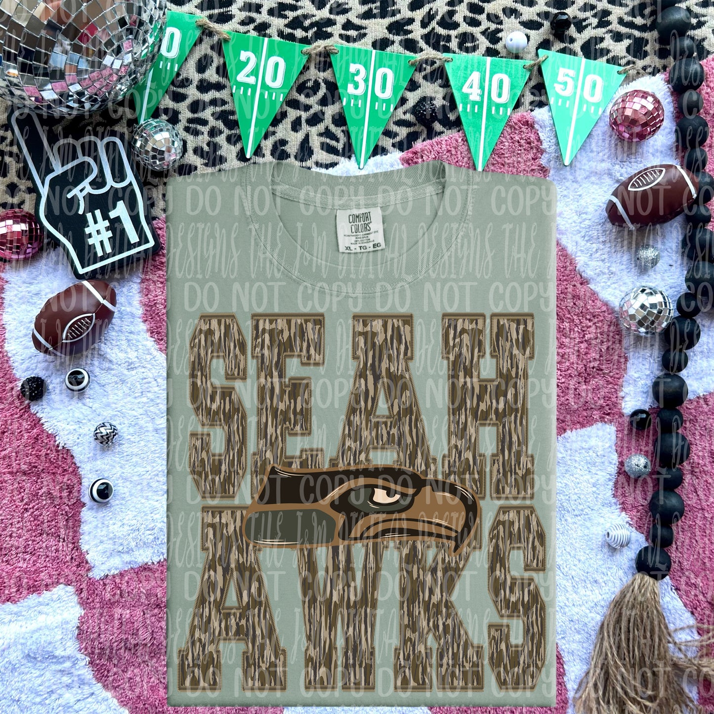 Pro Football Team Vintage Camo (Choose Yours) 00306