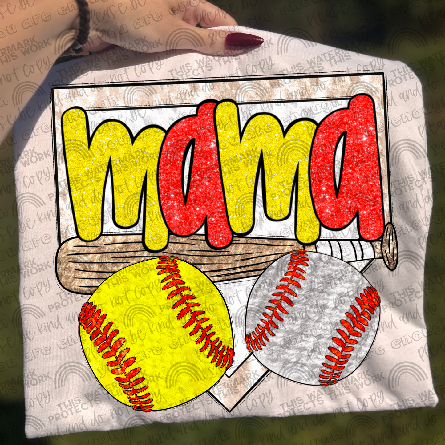 Baseball Softball Mama 08037