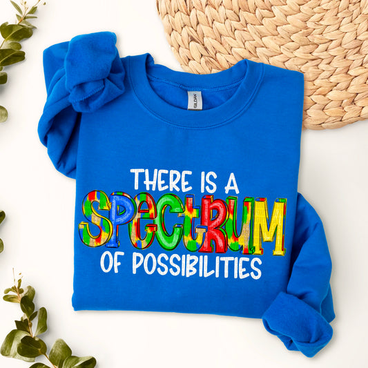 There Is a Spectrum of Possibilities White 02738